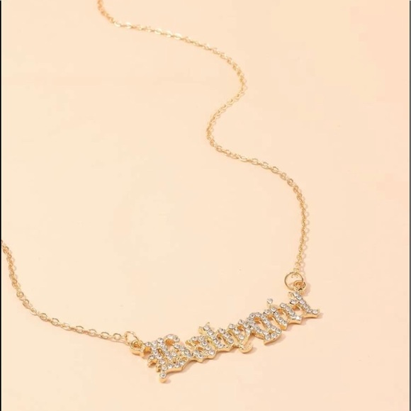 Jewelry Nwt Trendy Gold Baby Girl Necklace Poshmark